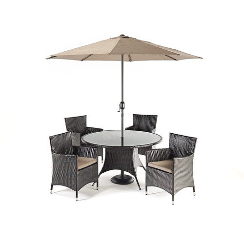 Luxe Round Dining 4 - Awnings Direct