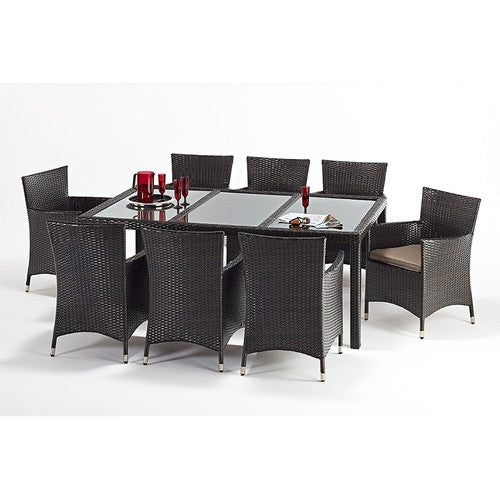 Luxe Rectangle Dining 8 - Awnings Direct